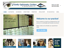 Tablet Screenshot of familyoptometrysimi.com